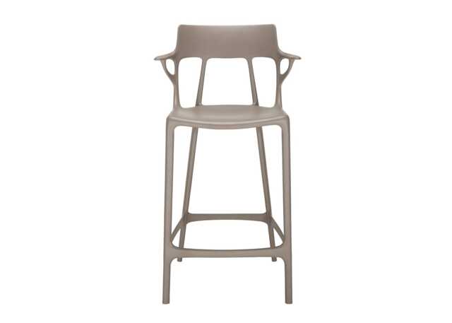 Kartell AI Counter Stool Grey
