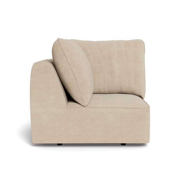 Heal's Morven Corner Unit Brushed Cotton Oat