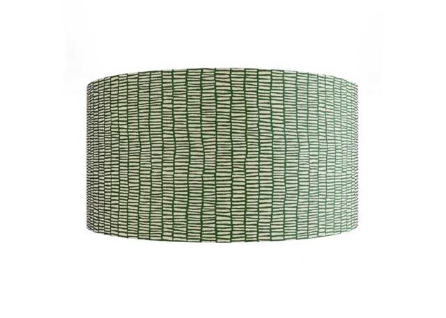 Shropshire Shades Tocca Lampshade Juniper 60 x 30cm
