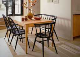 Ercol Romana Medium Extending Dining Table Clear Matt Oak 6-8 Seater - thumbnail 2