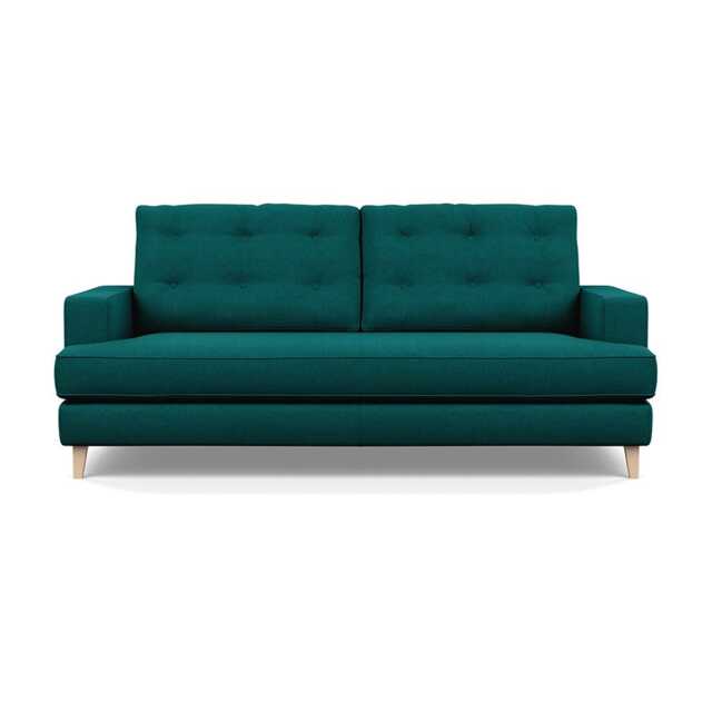 Heal's Mistral 3 Seater Sofa Brushed Cotton Pine Natural Feet