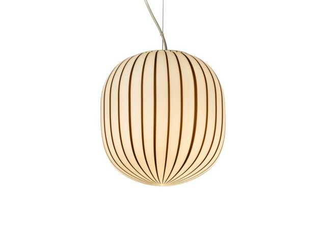 Established & Sons Filigrana S2 Cylinder Pendant Light White/Black