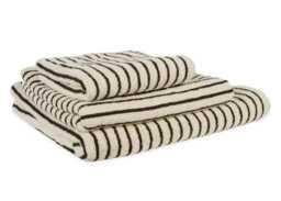 Heal's Organic Stripe Bath Towel
