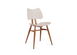 Ercol Butterfly Chair Off White Seat Original Legs