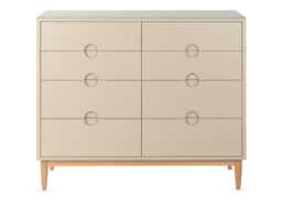 Heal's Amira Wide Chest of Drawers Painted Oatmeal - thumbnail 1