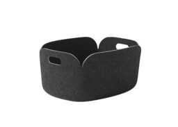 Muuto Restore Basket Black Melange