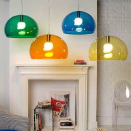 Kartell FLY Pendant Light Gold - thumbnail 2