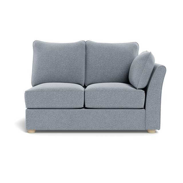 Heal's Tailor Double Right Hand Facing Corner Unit Boucle Steel Natural Feet