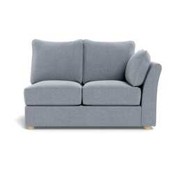Heal's Tailor Double Right Hand Facing Corner Unit Boucle Steel Natural Feet