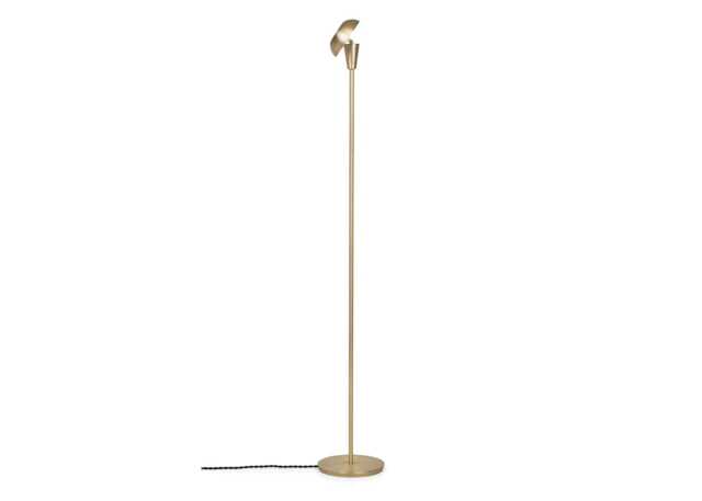 ferm LIVING Tiny Floor Lamp Brass