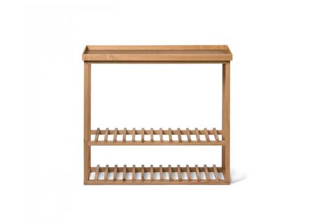 Wireworks Hello Storage Table Oak
