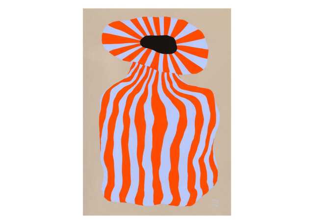 Paper Collective Doodle 01 Print by Maya Eline Leroy 30 x 40cm