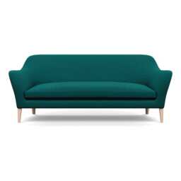 Heal's Wallis 4 Seater Sofa Brushed Cotton Pine Natural Feet