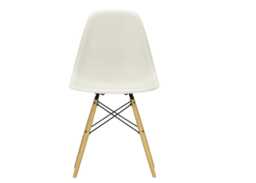 Vitra Eames DSW Chair New Height Mustard Dark Maple Legs - thumbnail 2