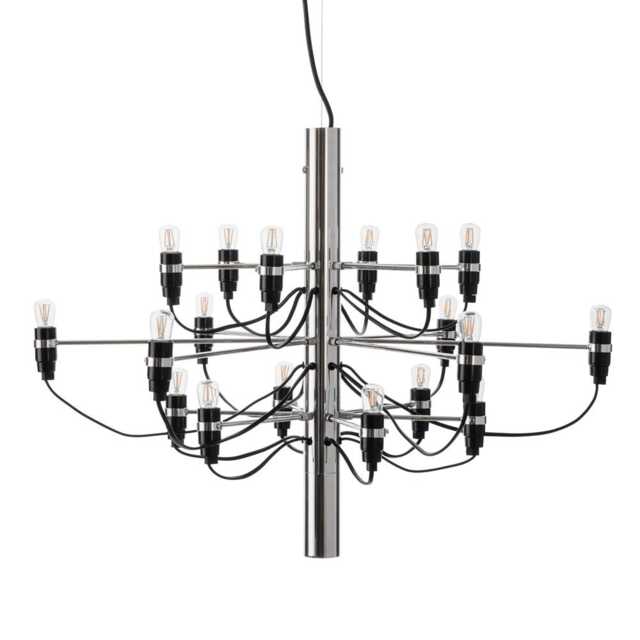 Flos 2097/18 Chandelier Clear Bulbs Chrome - image 1
