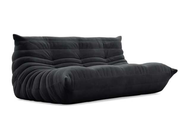 Ligne Roset Togo Large Settee Alcantara Anthracite - image 1