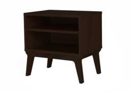 Case Valentine Bedside Table Black Stain - thumbnail 1