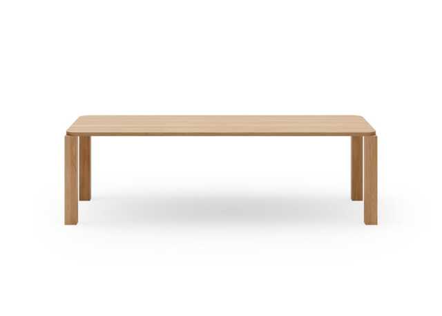 New Works Atlas Dining Table Natural Oak 250 x 95cm