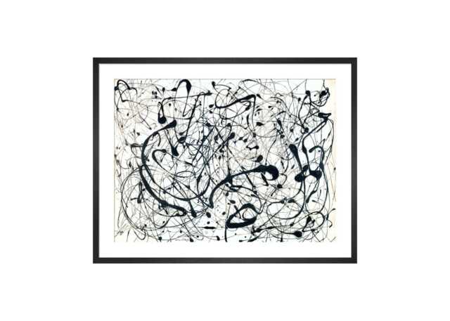 KING & MCGAW Number 14: Gray by Jackson Pollock