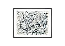 KING & MCGAW Number 14: Gray by Jackson Pollock
