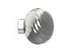 Tom Dixon Whirl LED Surface Lamp Silver