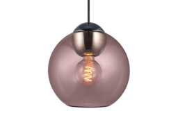 Halo Bubbles Pendant Rose Dia 24