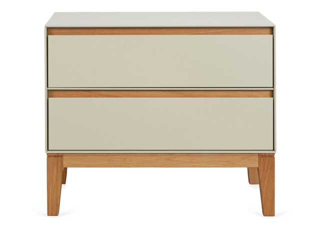 Heal's Lars Wide Bedside Table Cashmere
