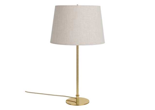 Gubi 9205 Table Lamp Brass/Canvas