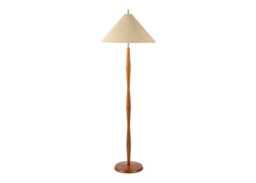 Heal's Osaka Floor Lamp Walnut Finish - thumbnail 1