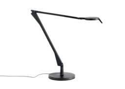 Kartell Aledin LED Desk Lamp Matt Black - thumbnail 1