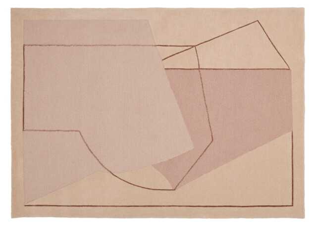 Linie Design Furbo Rug Rose 170 x 240cm