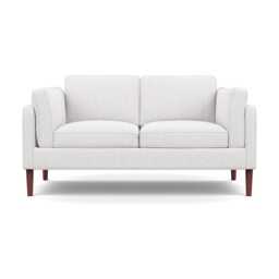 Heal's Sonno 2 Seater Loop Boucle Polar Walnut Feet