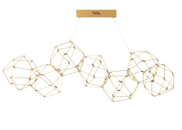 Heal's Supernova LED Long Pendant Light Brass