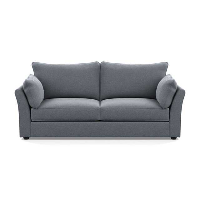 Heal's Tailor 4 Seater Sofa Boucle Steel Black Feet