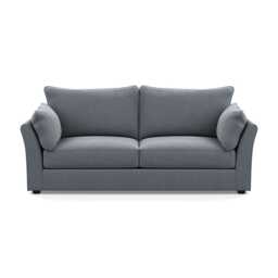 Heal's Tailor 4 Seater Sofa Boucle Steel Black Feet