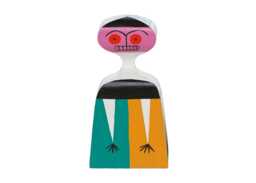 Vitra Girard Wooden Doll No. 3 Pink Face & Red Eyes