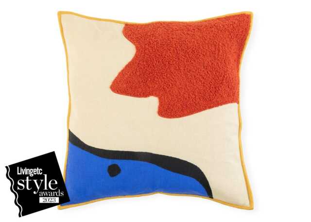 Heal's + LF Markey Heal's + L.F.Markey Cushion Red Multi