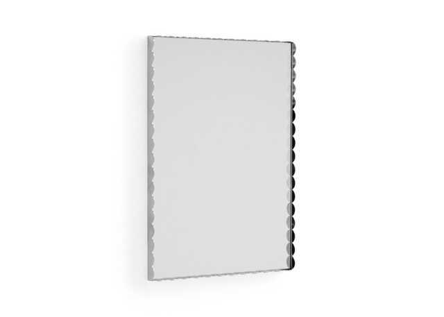 HAY Arcs Wall Mirror Rectangle Mirrored 61 x 43cm
