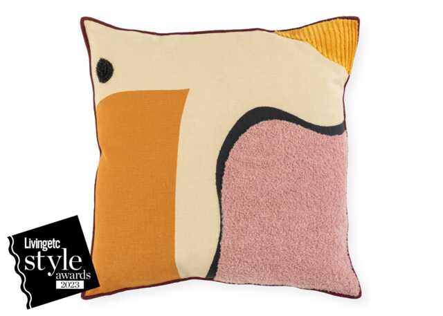 Heal's + LF Markey Heal's + L.F.Markey Cushion Pink Multi
