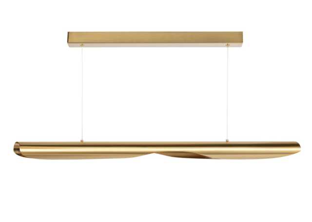 Heal's Onda LED Long Pendant Light Brass