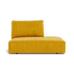 Heal's Morven Right Hand Facing Open End Unit Smart Luxe Velvet Canary