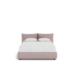 Heal's Pillow Storage Bed Double Siena Cotton Dusky Pink