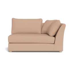 Heal's Tailor Large Curved Right Hand Facing Corner Unit Capelo Linen-Cotton Rosedale Natural Feet