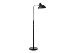Fritz Hansen Kaiser Idell Luxus Floor Lamp Matt Black & Chrome
