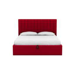 Heal's Retta Headboard Super King Melton Wool Red Oxide - thumbnail 1