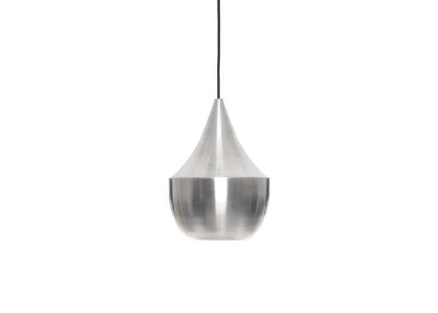 Tom Dixon UnBeaten LED Fat Pendant Light Aluminium