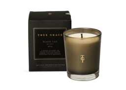 True Grace Manor Black Lily Scented Glass Candle