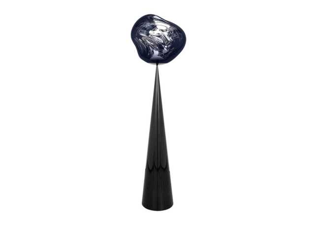 Tom Dixon Melt LED Cone Fat Floor Lamp Smoke