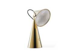 Tom Dixon Pose LED Portable Table Lamp Gold
