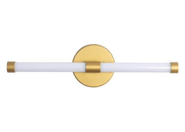 Heal's Tubular LED Bathroom Wall Light Gold